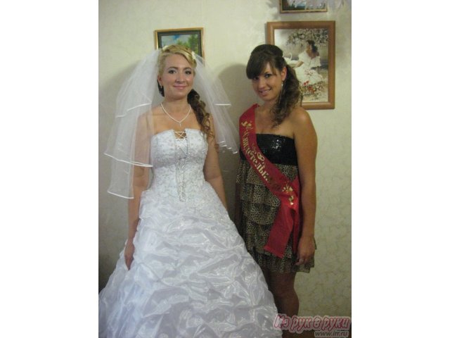 Шикарное королевское свадебное платье в городе Иваново, фото 1, стоимость: 5 000 руб.