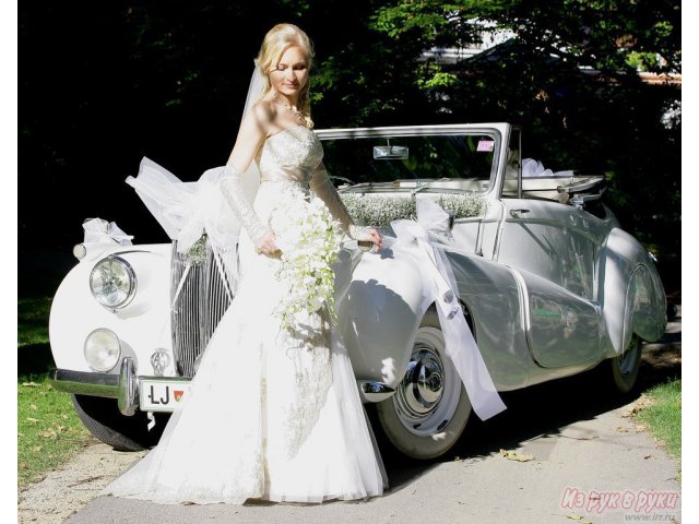 Шикарное свадебное платье от дизайнера Натальи Романовой в городе Ульяновск, фото 1, стоимость: 15 000 руб.
