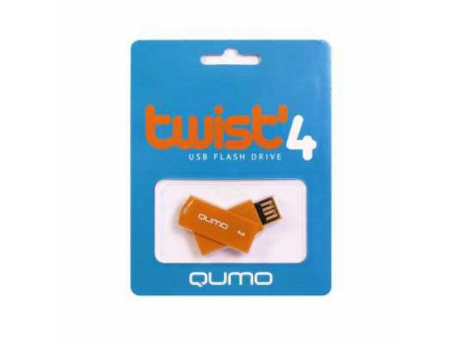 Флеш-карта Qumo Twist 4GB desert в городе Ростов-на-Дону, фото 1, стоимость: 390 руб.