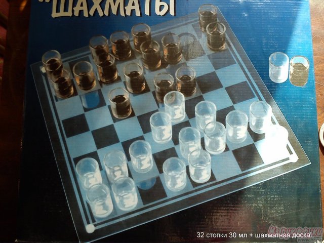 Шахматы рюмочные в городе Санкт-Петербург, фото 1, стоимость: 500 руб.