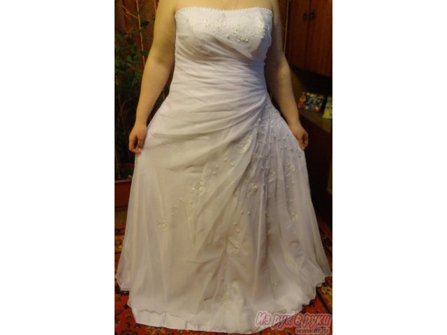 Продаю свадебное платье (большой размер) в городе Владимир, фото 2, стоимость: 8 000 руб.