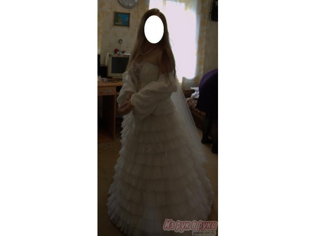 Свадебное платье в городе Новосибирск, фото 4, стоимость: 5 000 руб.