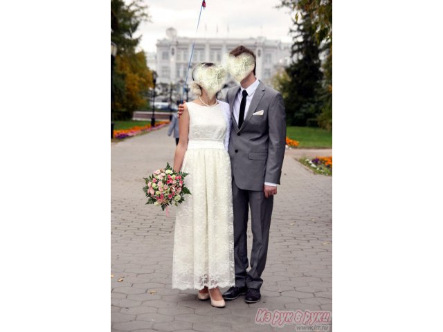 Свадебное платье в городе Омск, фото 3, стоимость: 10 000 руб.