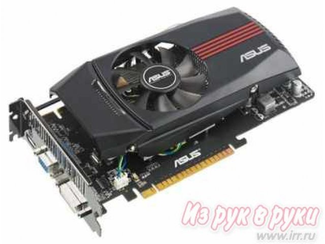 Видеокарта Asus GeForce GTX 550 Ti 910Mhz PCI-E 2.0 1024Mb 4104Mhz 192 bit DVI HDMI HDCP в городе Тюмень, фото 1, стоимость: 4 910 руб.