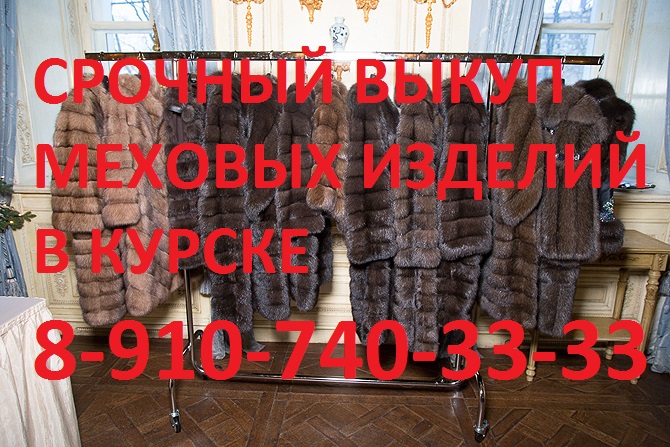 ПОКУПАЮ ШУБЫ ИЗ НОРКИ, СОБОЛЯ, ШИНШИЛЛЫ, РЫСИ В КУРСКЕ 8-910-740-33-33 в городе Курск, фото 1, Курская область