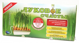 Луковое Счастье домашняя чудо грядка гидропонный выращиватель зелёного лука на подоконнике в городе Москва, фото 3, стоимость: 1 690 руб.