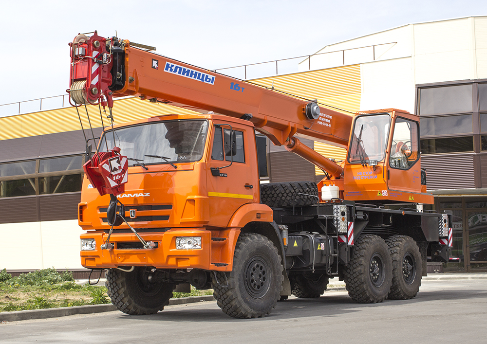 КС 35719-7-02 автокран 16т (КАМАЗ-43118) в городе Липецк, фото 1, Липецкая область