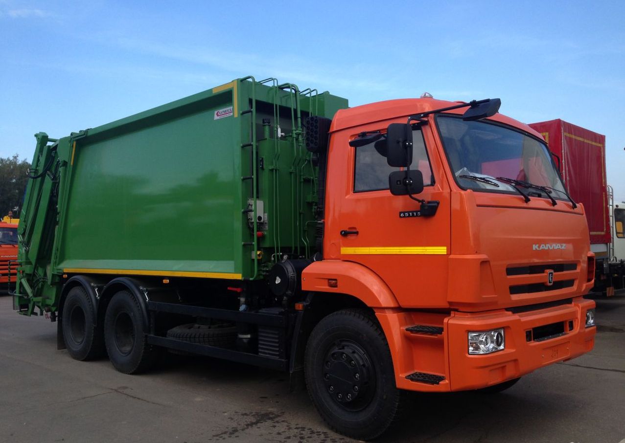 МС-25К на шасси КАМАЗ-65115 мусоровоз (навеска Katmerciler 18+1,5 м3) в городе Липецк, фото 1, телефон продавца: +7 (920) 525-99-00