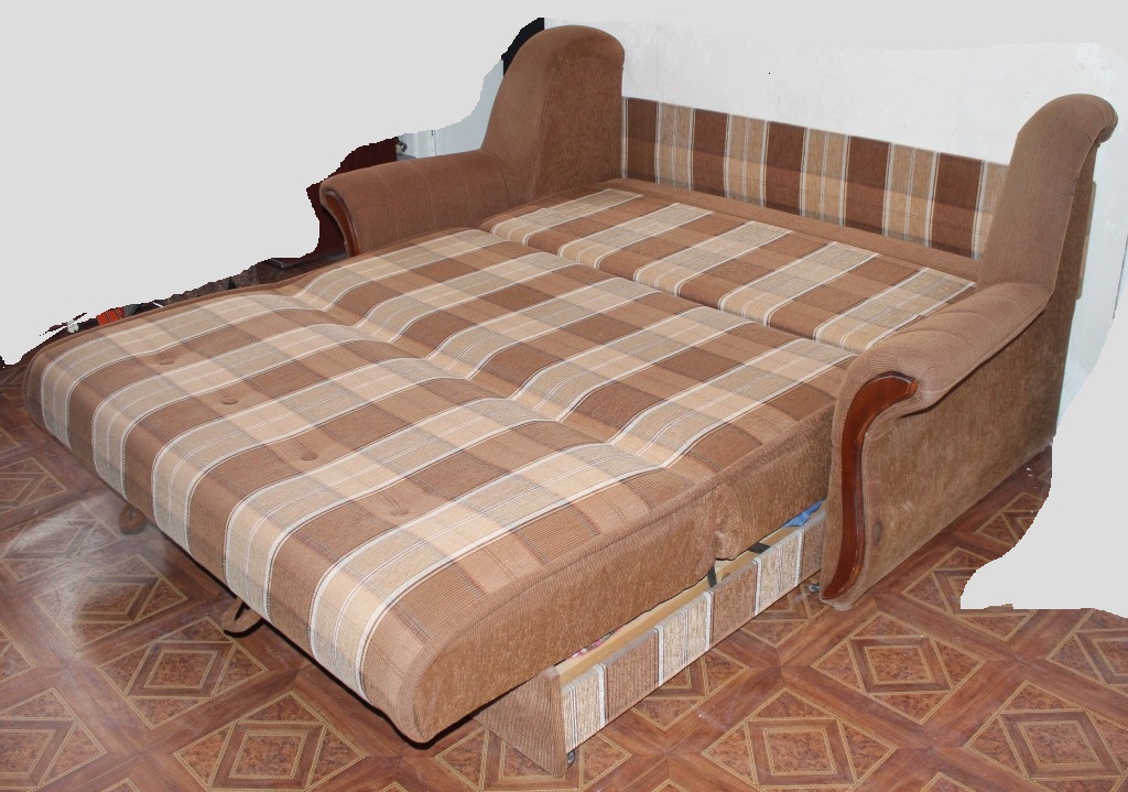 диван коричневый в городе Ставрополь, фото 3, стоимость: 8 000 руб.