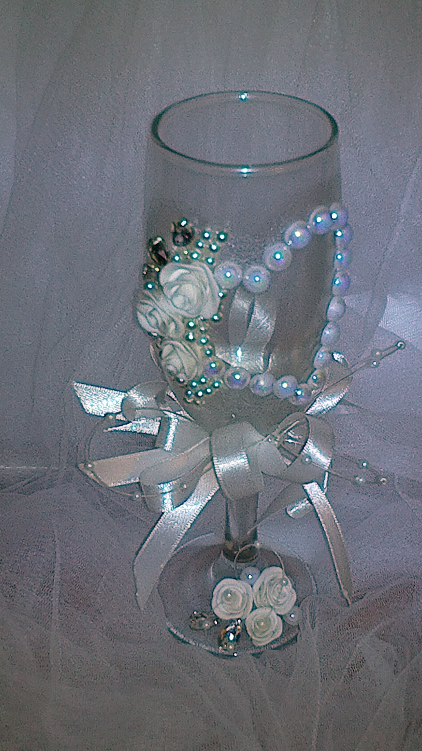 Свадебные бокалы, свечи, браслеты для подружек невесты ручной работы в городе Иркутск, фото 1, Иркутская область