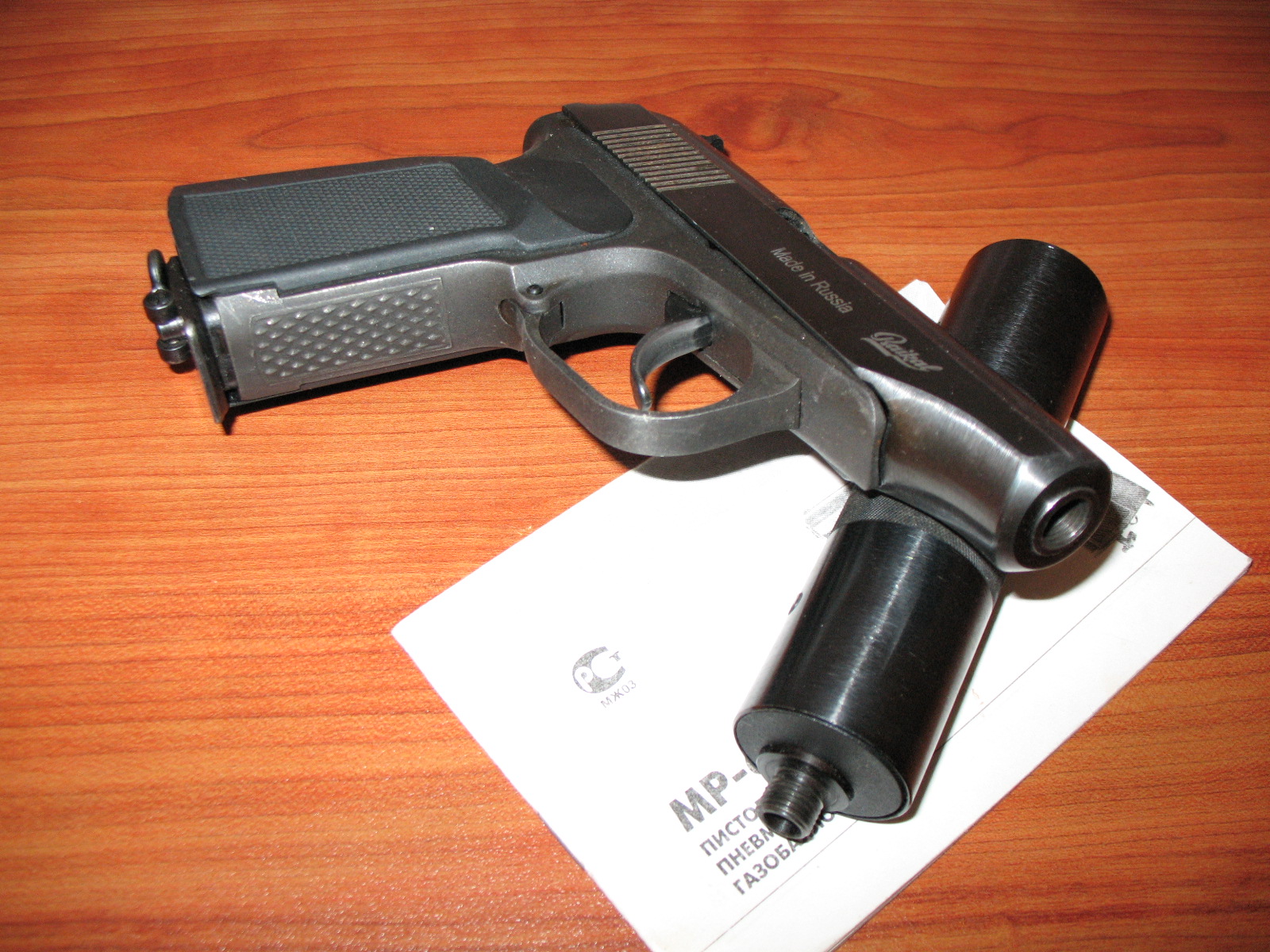 Срочно продается газобалонный пневматический пистолет МР 654К копия Макарова в городе Уфа, фото 5, стоимость: 4 000 руб.