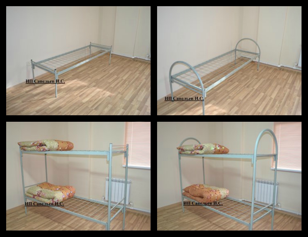 Кровати для строителей, больниц, общежитий  в городе Вичуга, фото 1, телефон продавца: +7 (916) 369-50-61