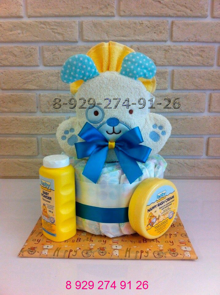 Торт из памперсов в городе Челябинск, фото 5, Челябинская область