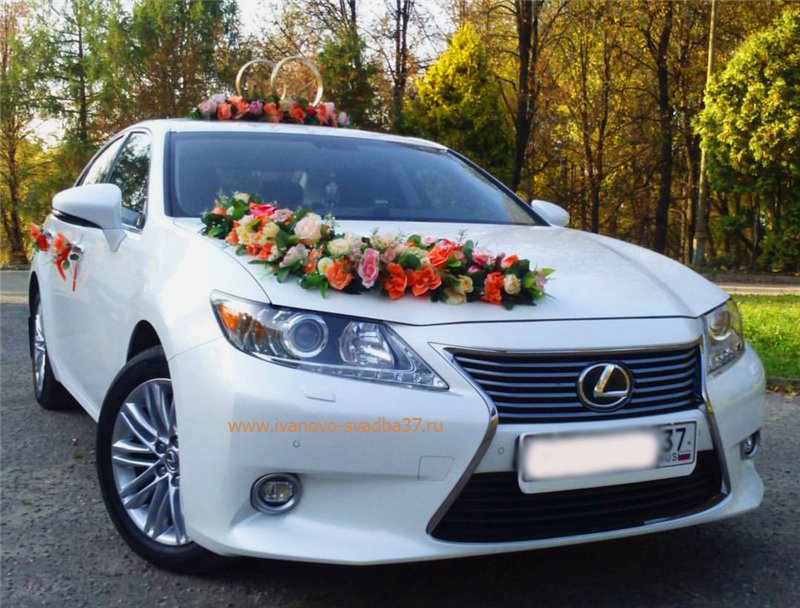 Свадебный кортеж LEXUS ES 250. Машины на свадьбу! в городе Кострома, фото 1, Костромская область