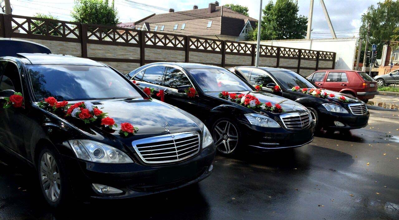 Свадебный кортеж Mercedes-Benz S-class в городе Кострома, фото 1, телефон продавца: +7 (903) 889-01-00