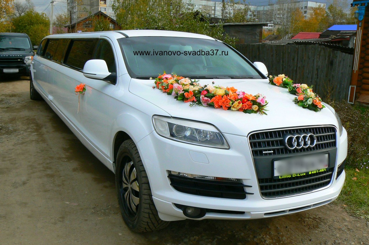 Свадебный лимузин Audi Q7 в городе Иваново, фото 1, Ивановская область