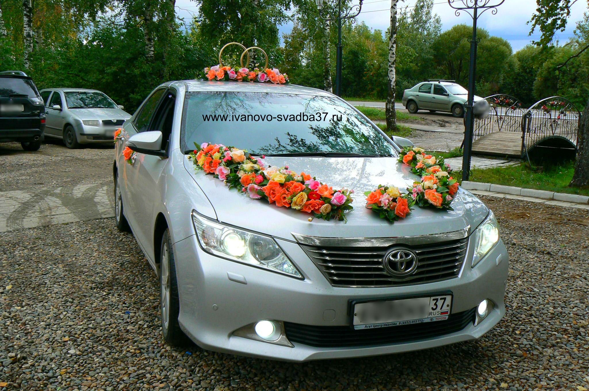 Cвадебный кортеж Toyota Camry в городе Кострома, фото 1, Костромская область