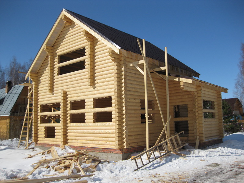  Проектируем и строим дома и бани из бревна в Алтайском крае в городе Барнаул, фото 1, телефон продавца: +7 (913) 215-97-18