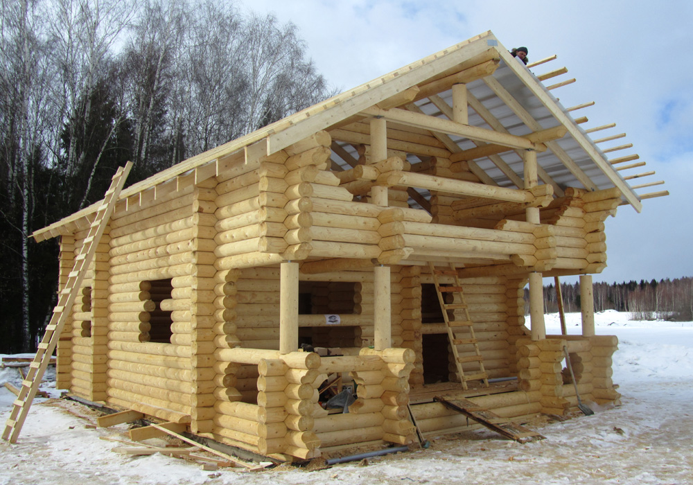  Проектируем и строим дома и бани из бревна в Алтайском крае в городе Барнаул, фото 2, стоимость: 12 800 руб.