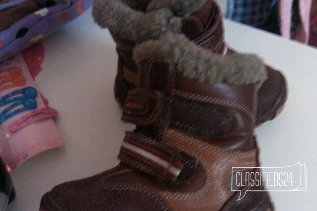 Продам ботиночки с мехом р 22 в городе Уфа, фото 1, стоимость: 600 руб.
