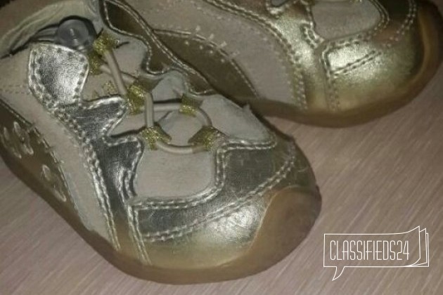 Демисезонные золотые ботиночки в городе Волгоград, фото 2, Обувь для девочек