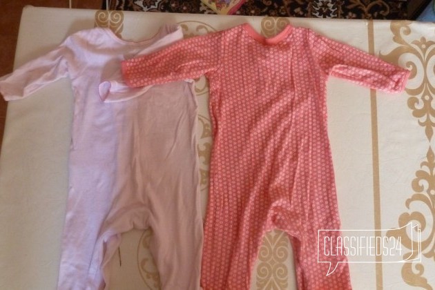 Продам б/у комплект пижам Картерс на девочку 6 мес в городе Ставрополь, фото 2, Пижамы