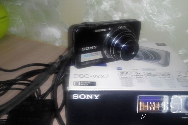 Sony cyber-shot dsc-wx7 в городе Омск, фото 1, телефон продавца: +7 (900) 670-54-50