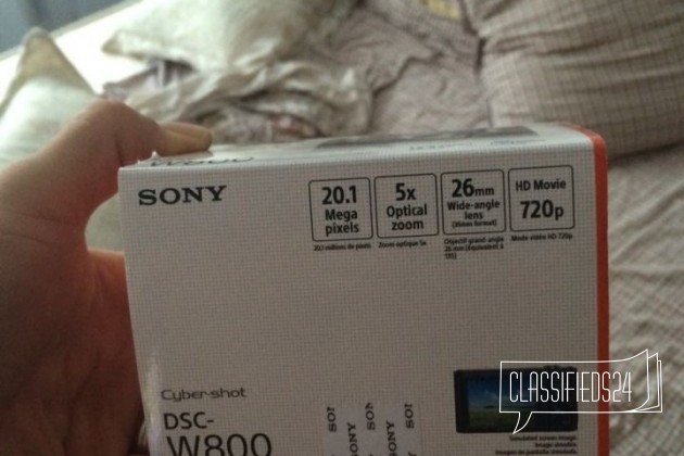 Sony Cyber-shot DSC-W800 в городе Томск, фото 2, стоимость: 3 000 руб.