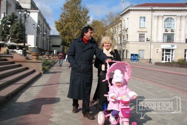 Детский велосипед с ручкой управления для родителе в городе Новороссийск, фото 1, стоимость: 1 000 руб.