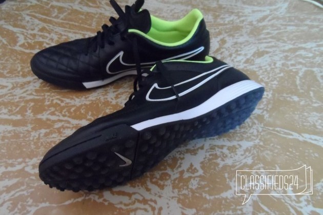 Футбольные бутсы (сороконожки) Nike Tiempo Genio T в городе Саранск, фото 2, Мужская обувь