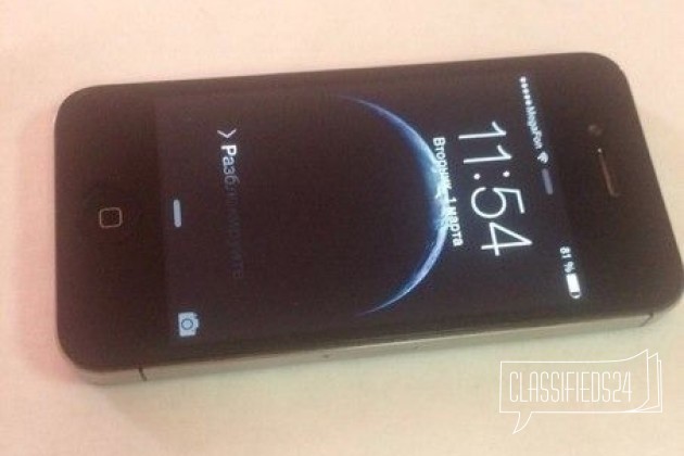 iPhone 4s Черный 16GB в городе Улан-Удэ, фото 1, телефон продавца: +7 (924) 550-01-17