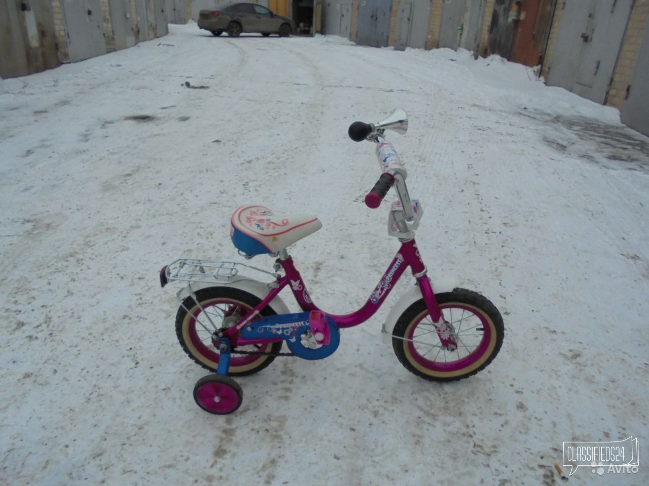Детский вел Princess 4-х кол на 2-5 лет колёса 12д в городе Челябинск, фото 2, Детские