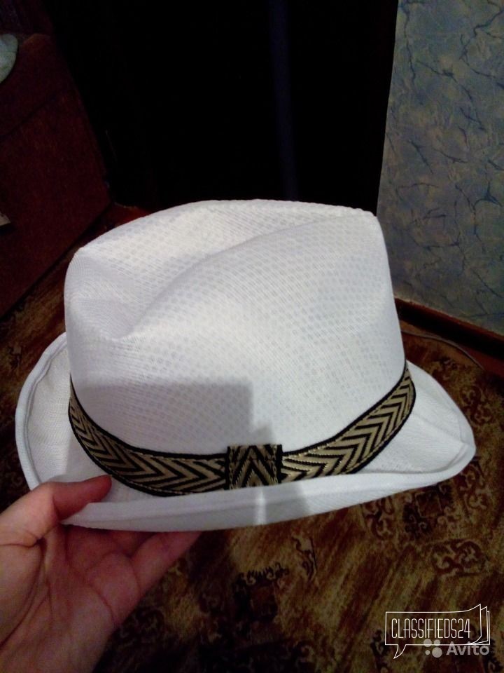 Летняя шляпа белая в городе Ульяновск, фото 2, Ульяновская область