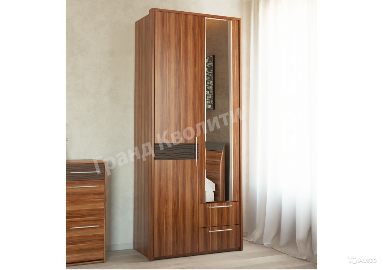 Шкаф 2 дверный Джордан (Гранд Кволити) в городе Севастополь, фото 1, Шкафы