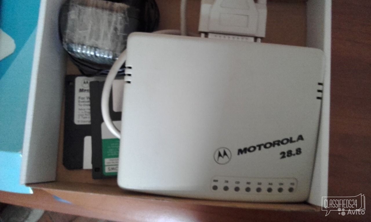 Модем Motorola 28.8 в городе Мурманск, фото 1, телефон продавца: +7 (911) 801-00-25