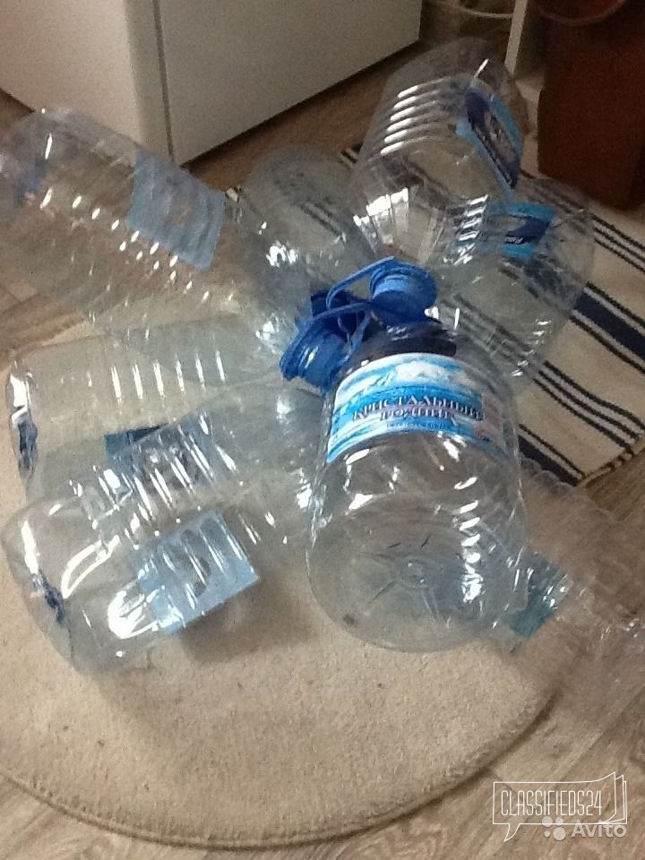 Чистые 5 л пластиковые бутылки для воды в городе Казань, фото 1, телефон продавца: +7 (953) 489-50-19