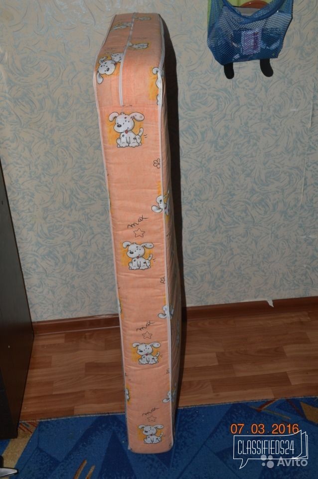 Ортопедический матрасик в идеальном состоянии в городе Саратов, фото 2, Постельные принадлежности