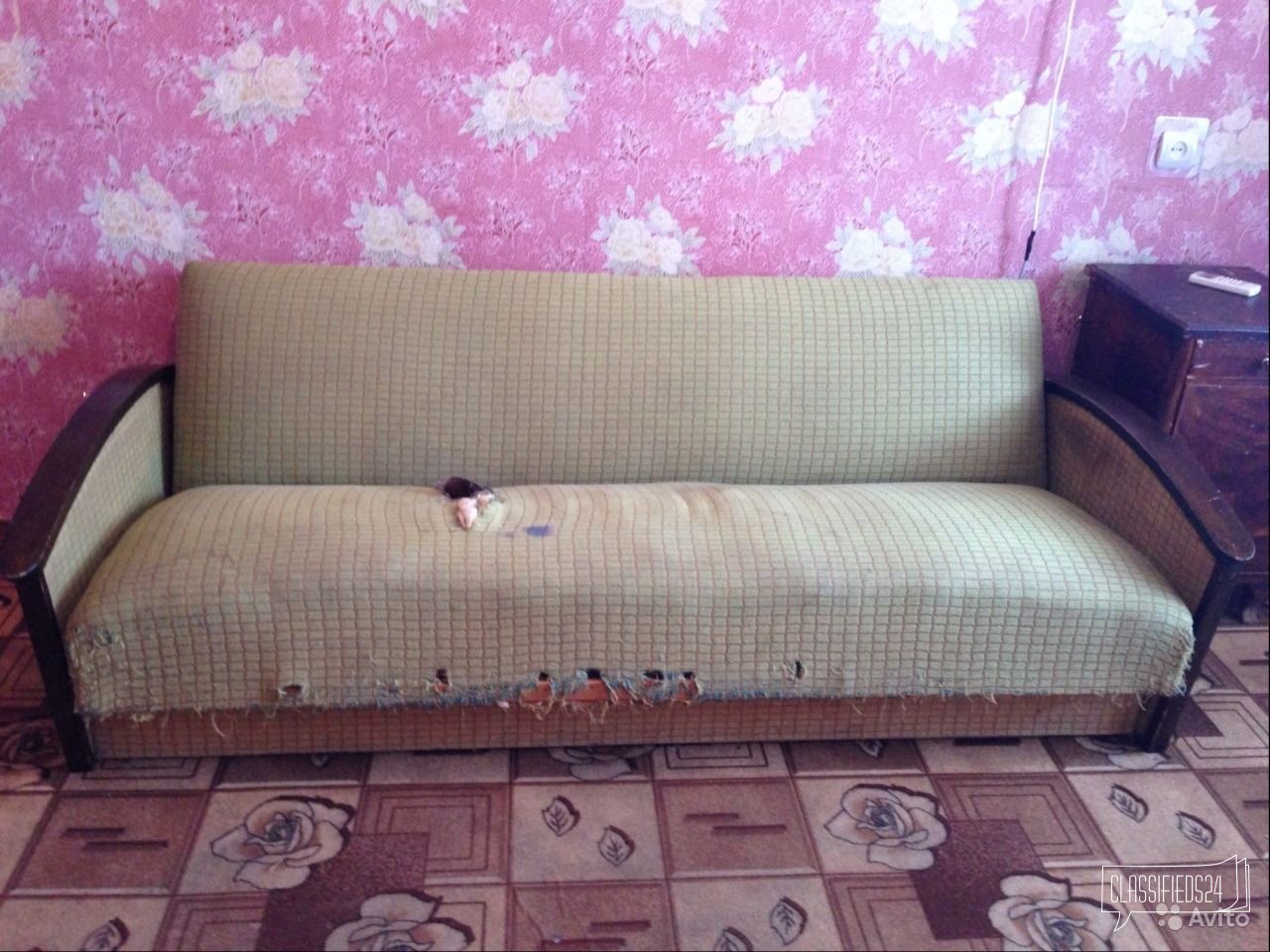 Старый диван в городе Тимашевск, фото 2, Краснодарский край