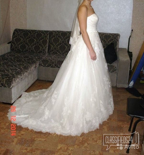 Очень красивое свадебное платье в городе Красноярск, фото 2, стоимость: 45 000 руб.