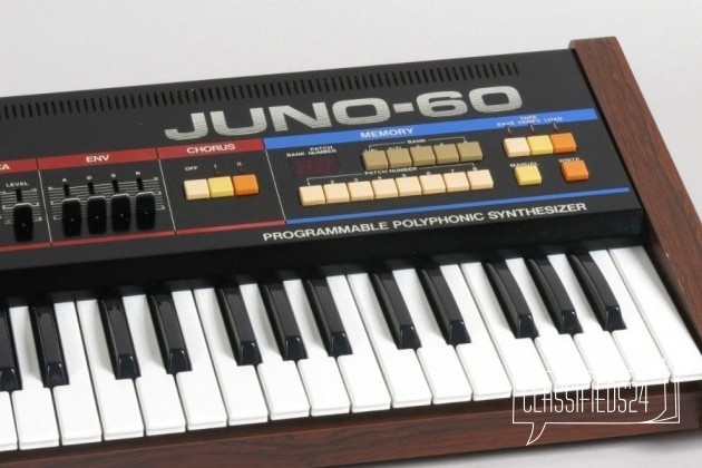 Аналоговый синтезатор Roland Juno 60 в городе Тольятти, фото 4, Студийное и концертное оборудование