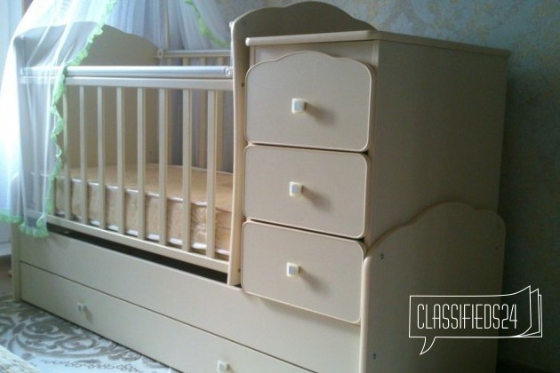Продается детская кроватка в городе Краснодар, фото 1, стоимость: 14 000 руб.