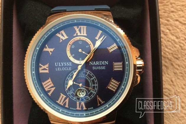 Мужские часы Ulysse Nardin в городе Тольятти, фото 1, телефон продавца: +7 (967) 484-37-49