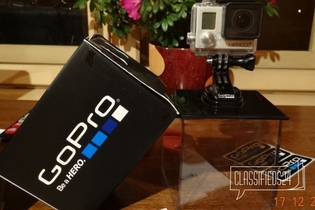 Продам отличную экшн камеру GoPro Hero3+ Silver EA в городе Иркутск, фото 1, телефон продавца: +7 (908) 660-26-56
