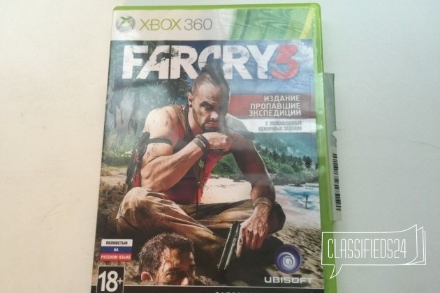 Far cry 3 для xbox360 лицензия в городе Электросталь, фото 1, стоимость: 500 руб.