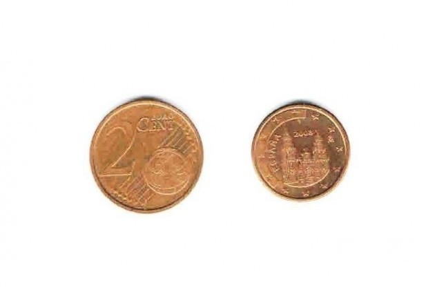 1 и 2 евроцента в городе Хабаровск, фото 2, Монеты
