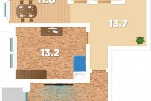 2-к квартира, 66.8 м², 3/25 эт. в городе Химки, фото 6, стоимость: 5 878 400 руб.