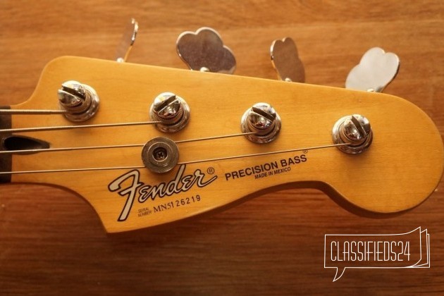 Fender Pricision Bass Mexico в городе Киров, фото 3, стоимость: 35 000 руб.