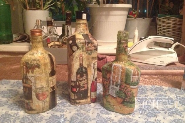 Красивые бутылки в городе Ярославль, фото 1, телефон продавца: +7 (909) 278-96-45