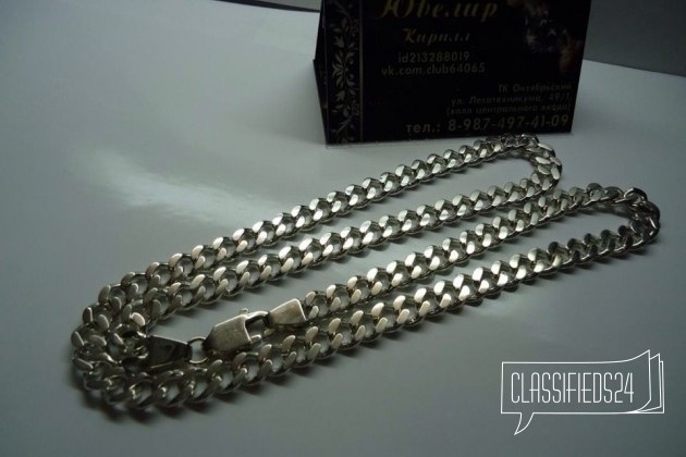 Цепи браслеты из серебра в городе Москва, фото 2, стоимость: 87 руб.