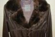 Нежная и мягкая кожаная куртка с натуральным мехом в городе Троицк, фото 1, Московская область
